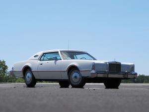 Lincoln Continental Mark IV Lipstick & White Luxury Group '1975